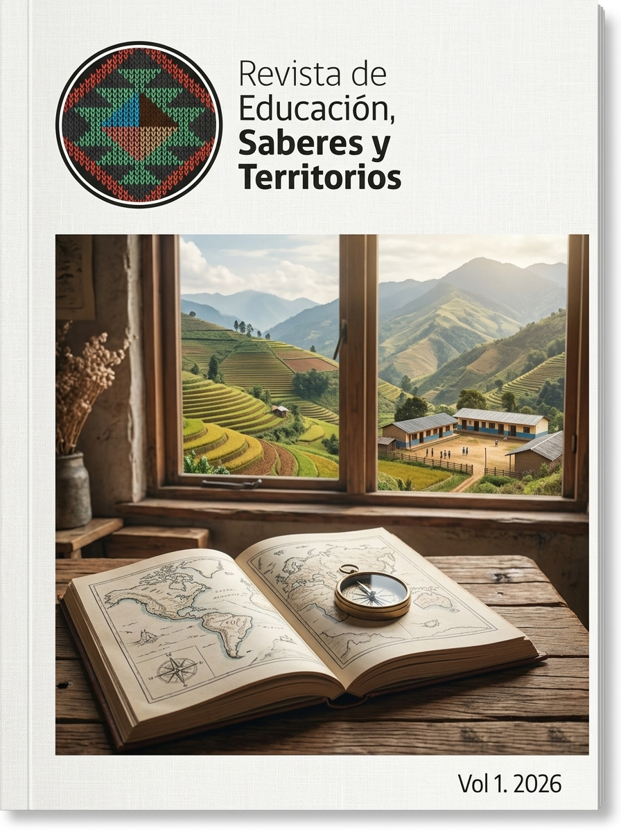 Portada del Volumen 1, 2026 de la Revista Educación, Saberes y Territorios